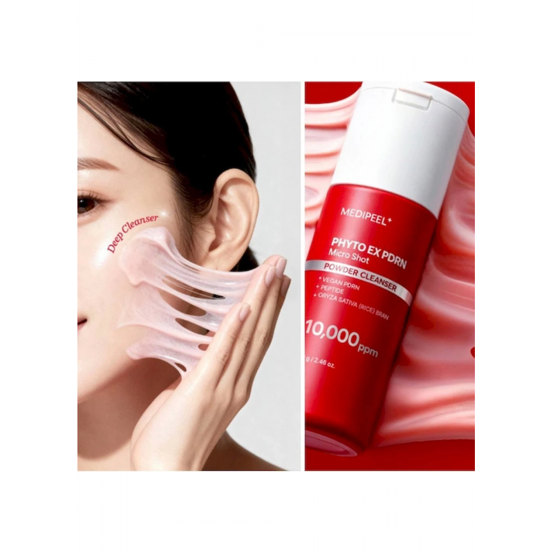 Энзимная пудра для глубокой очистки MEDI PEEL Phyto EX PDRN Micro Shot Powder Cleanser, 70 г
