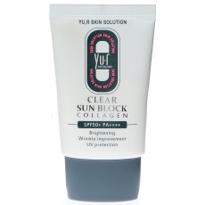 Сонцезахисний крем YU.R Clear Sun Block Collagen SPF 50+++, 30 мл