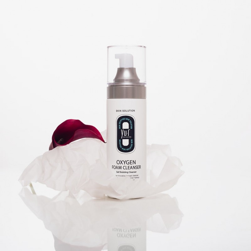 Інноваційна киснева пінка для вмивання YU.R Skin Solution Oxygen Foam Cleanser, 120 мл