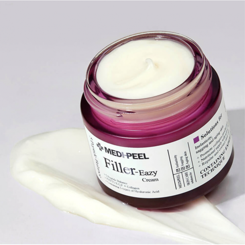 Поживний крем-філер з пептидами та EGF від зморшок MEDI PEEL Eazy Filler Cream, 50 мл