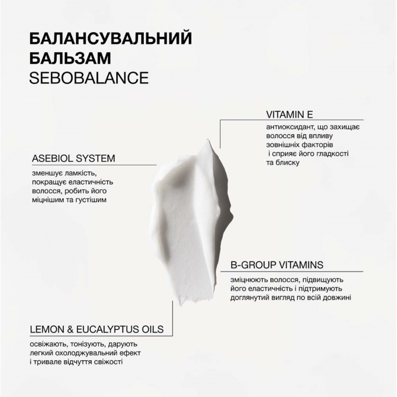 Балансировочный бальзам для волос склонных к жирности Triology Sebobalance Balancing Balm, 200 мл