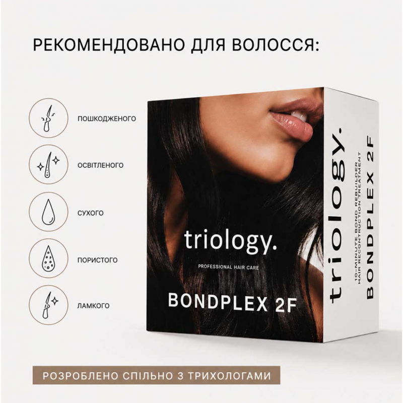 Система интенсивной реконструкции волос Triology BONDPLEX F1+F2, 1 процедура