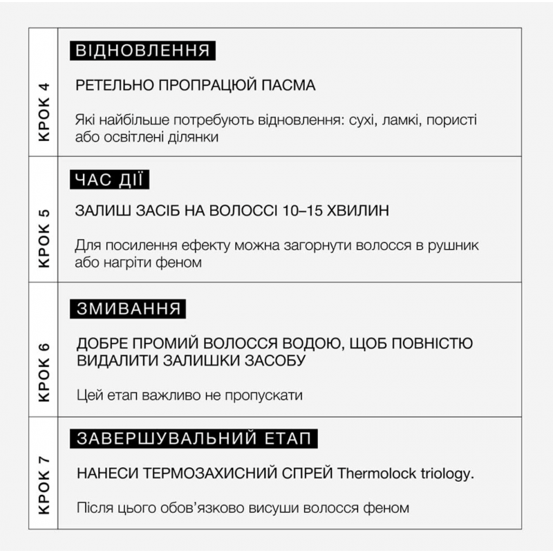 Система интенсивной реконструкции волос Triology BONDPLEX F1+F2, 1 процедура