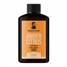 Увлажняющий бальзам после бритья BARBER BLEND Amber Citrus для мужчин, 120 мл