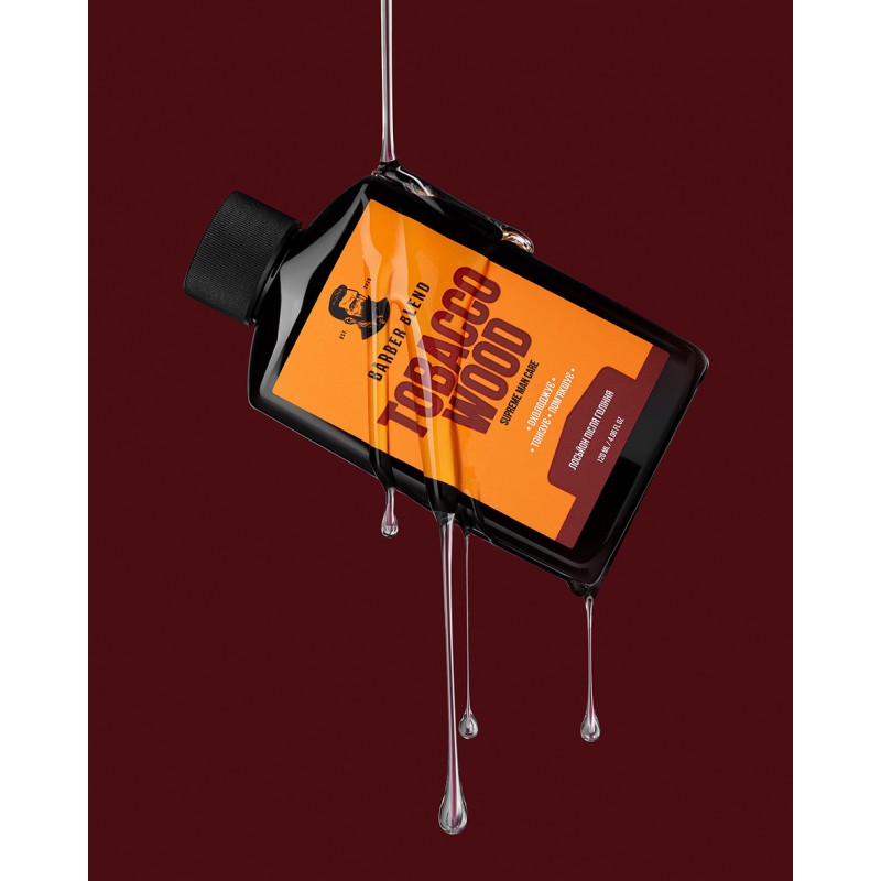 Освежающий лосьон после бритья BARBER BLEND Tobacco Wood для мужчин, 120 мл