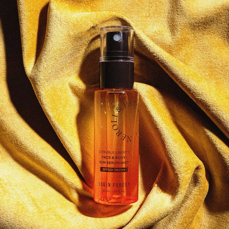 Сонцезахисний серум-міст для обличчя і тіла LOGIN FOREST Citruble Liberty Face & Body Sun Serum Mist SPF50+ PA++++, 50 мл