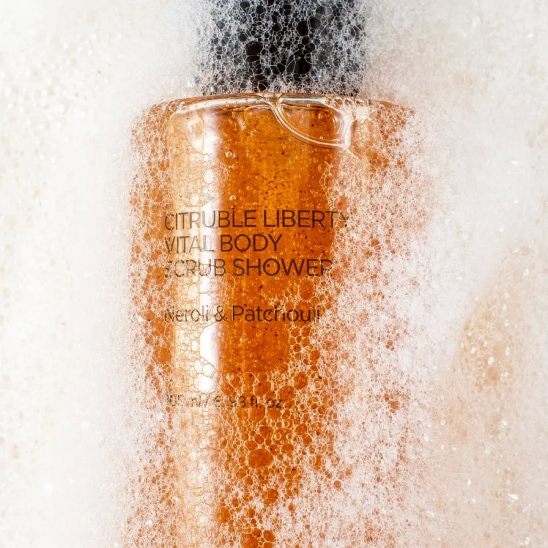 Відлущувальний скраб-гель для душу з цитрусовим ароматом LOGIN FOREST Citruble Liberty Vital Body Scrub Shower, 205 мл