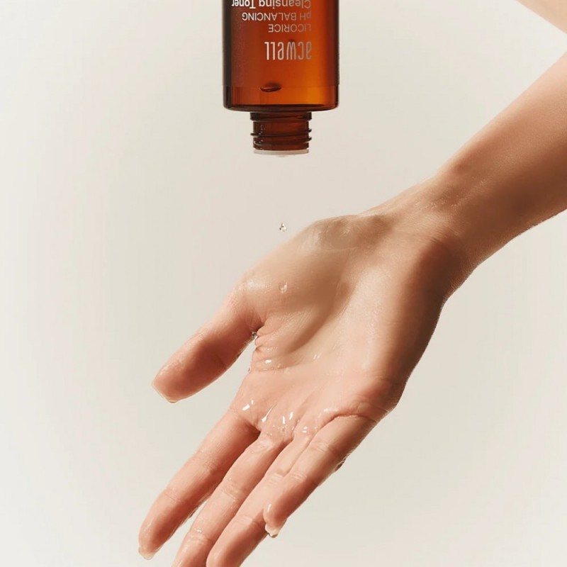 Очищуючий тонер ACWELL Licorice pH Balancing Cleansing Toner, 30 мл