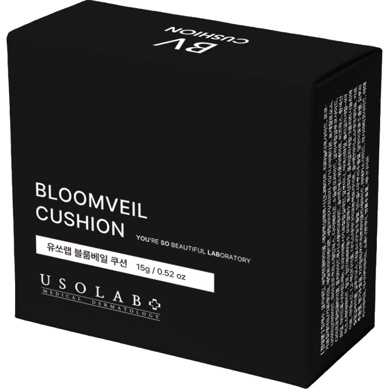 Тональный кушон USOLAB Bloomveil Cushion с полинуклеотидами, 15 г