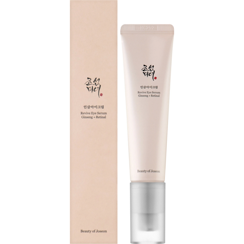 Крем для области вокруг глаз с женьшенем и ретиналом BEAUTY OF JOSEON Revive Eye Serum: Ginseng + Retinal, 30 мл