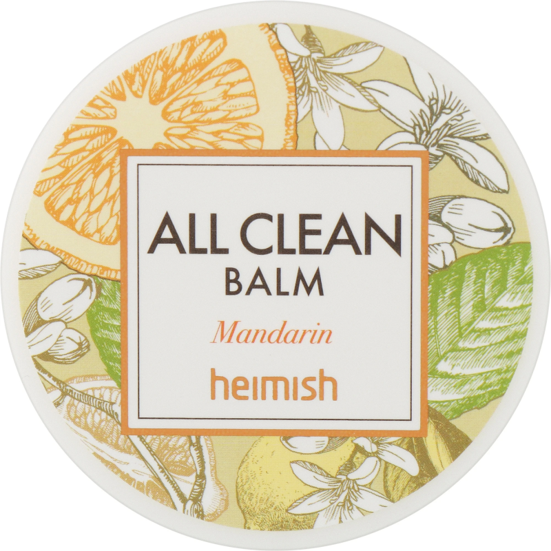 Очищающий гидрофильный бальзам для кожи с экстрактом мандарина HEIMISH All Clean Balm Mandarin, 50 мл