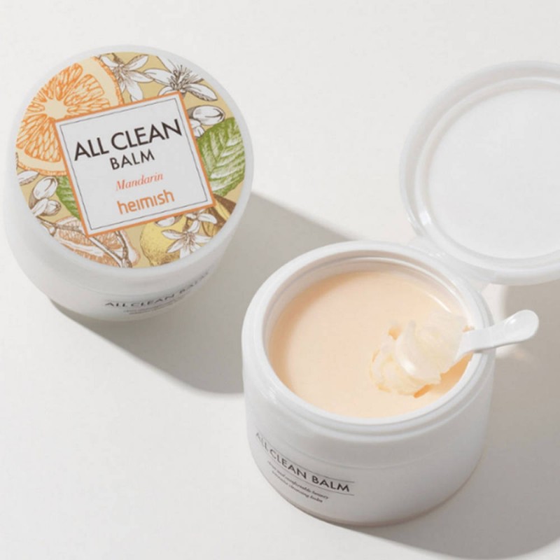 Очищающий гидрофильный бальзам для кожи с экстрактом мандарина HEIMISH All Clean Balm Mandarin, 50 мл