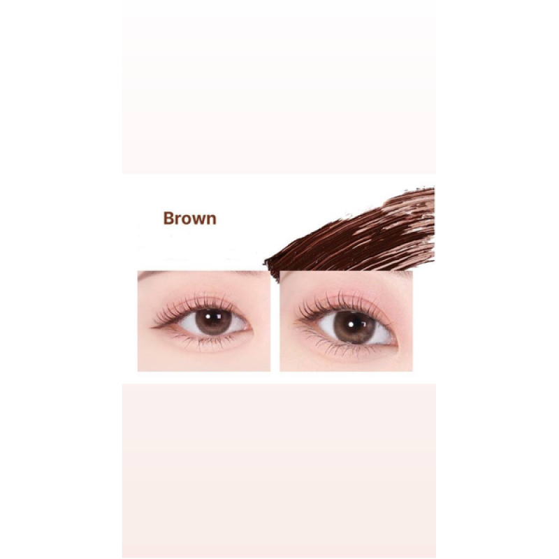 Стойкая тушь для придания объёма ресницам, коричневая Heimish Dailism Smudge Stop Mascara Volume Brown, 9 г