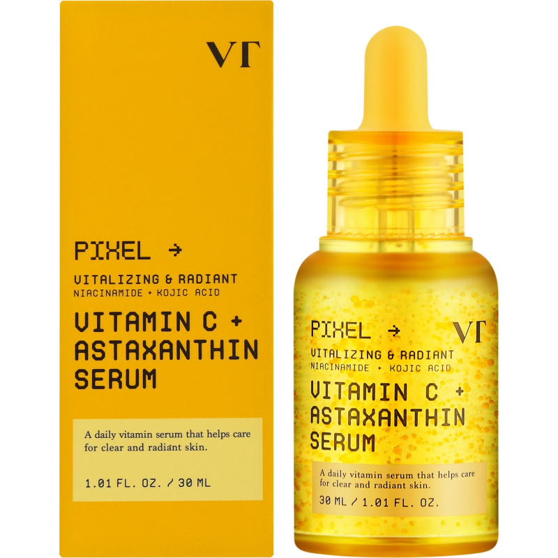Осветляющая сыворотка с витамином C и астаксантином VT COSMETICS Vitamin C Astaxanthin Serum, 30 мл