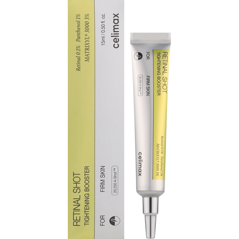 Підтягувальний крем-бустер для обличчя з ретинолом CELIMAX The Vita-A Retinal Shot Tightening Booster, 15 мл
