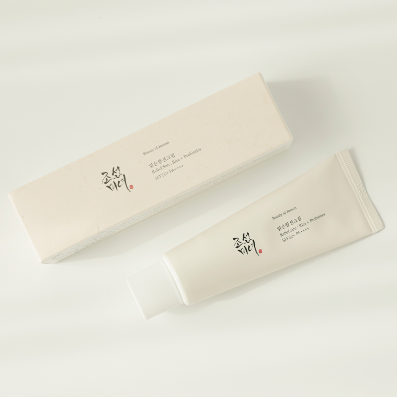 Солнцезащитный крем с пробиотиками BEAUTY OF JOSEON Relief Sun: Rice + Probiotics, 50 мл