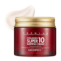 Нічний омолоджувальний крем для обличчя MEDI-PEEL Collagen Super 10 Sleeping Cream, 70 мл