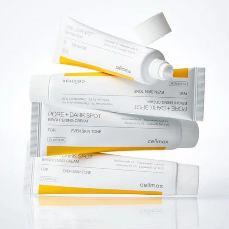 Крем против пигментации с ниацинамидом и церамидами Celimax Pore+Dark Spot Brightening Cream, 35 мл