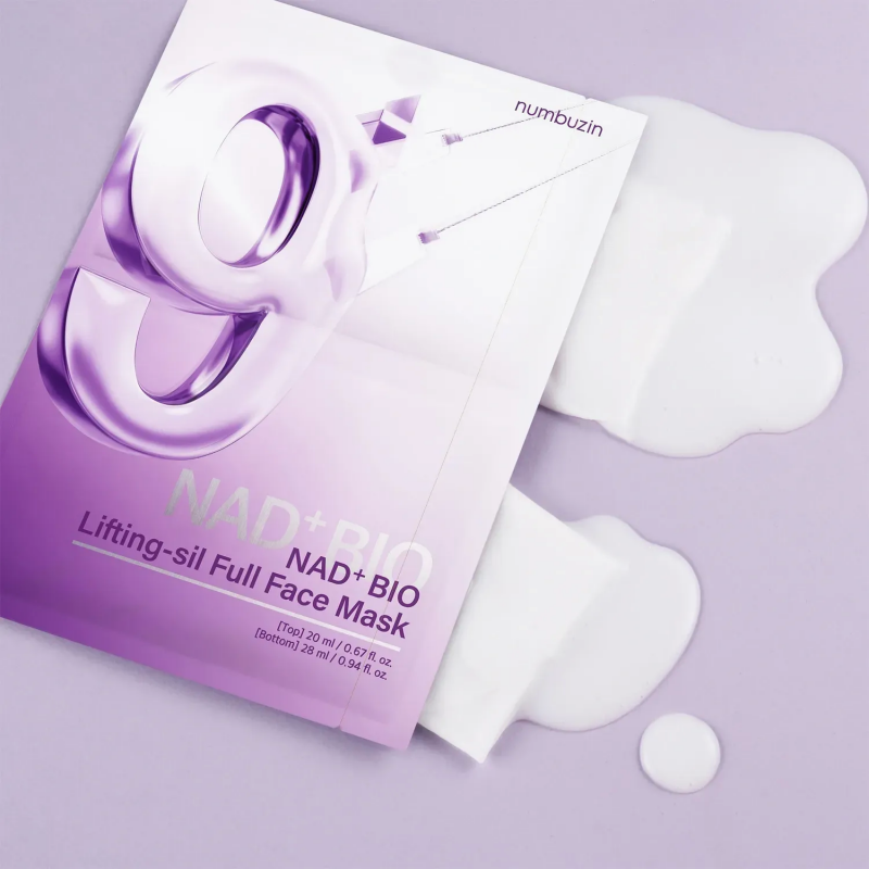 Лифтинг-маска для лица NUMBUZIN No.9 NAD + Bio Lifting Full Cover Facial Mask, 1 шт