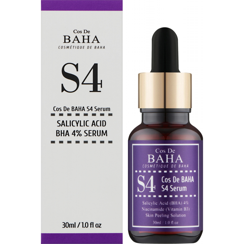 Сыворотка с салициловой кислотой COS DE BAHA Salicylic Acid 4% Serum, 30 мл