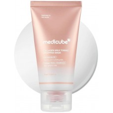 Тонізуюча колагенова маска-плівка для обличчя Medicube Collagen Milk Toning Wrapping Mask, 75 мл