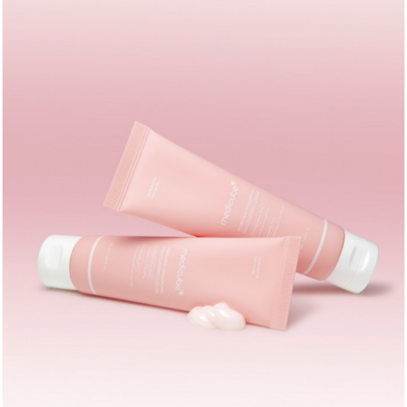 Увлажняющий крем для лица с полинуклеотидами и гиалуроновой кислотой Medicube PDRN Pink Hyaluronic Moisturizing Cream, 50 мл