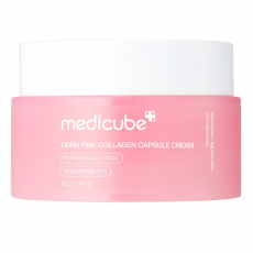 Омолаживающий капсульный крем для лица Medicube PDRN Pink Collagen Capsule Cream, 55 г