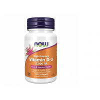 Витамин Д-3 NOW Vitamin D-3 2000 МЕ, 120 капсул