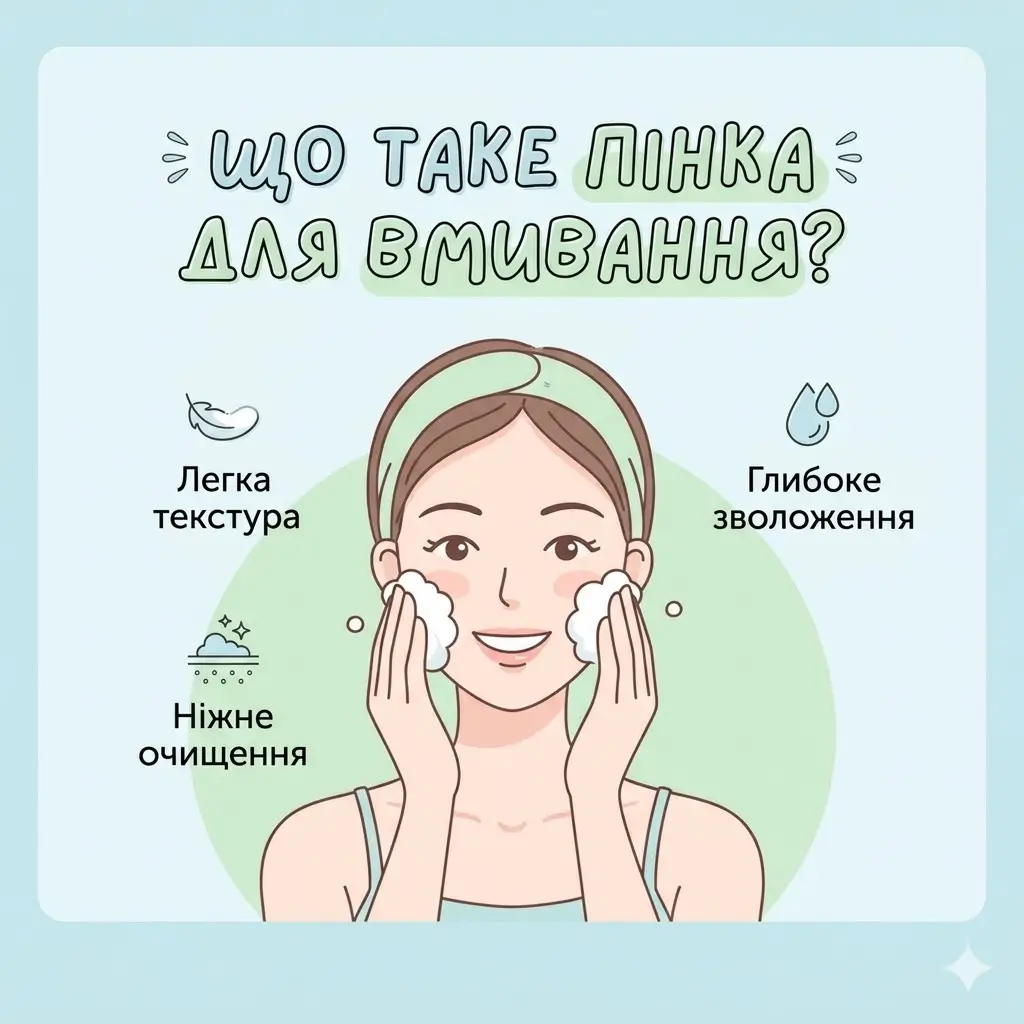 Що таке пінка для вмивання