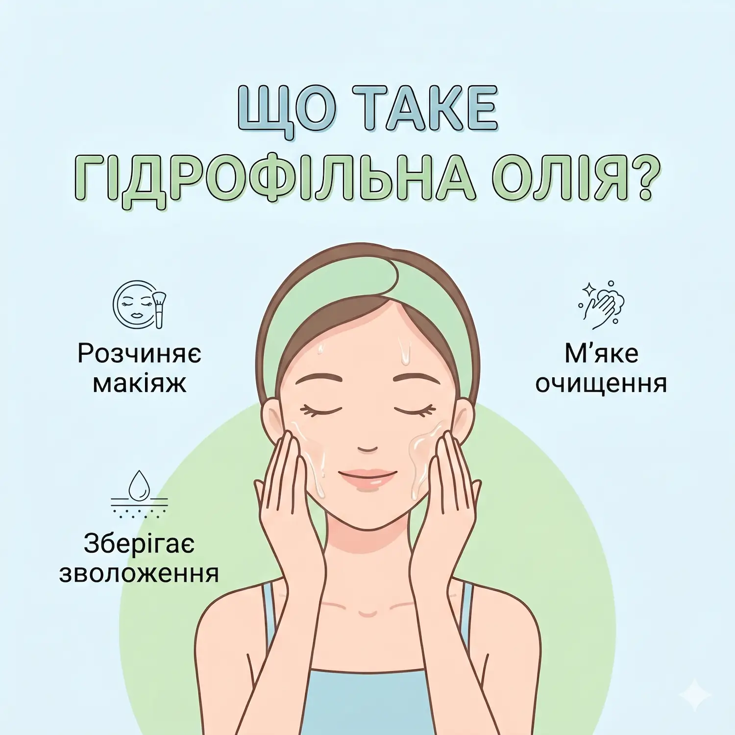 Що таке гідрофільна олія