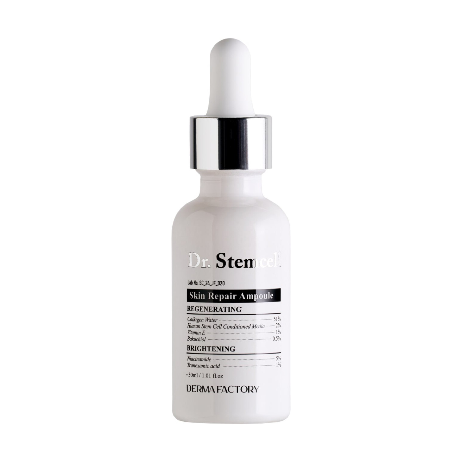 DERMA FACTORY Dr.StemCell Skin Repair Ampoule, 30 мл купити в